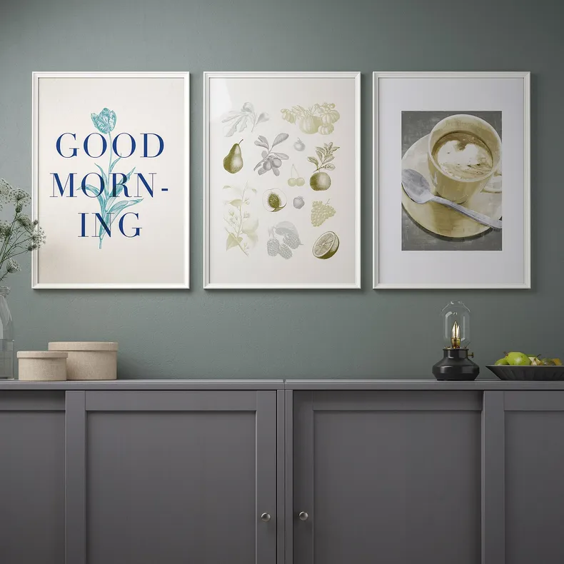 IKEA BILD БИЛЬД, постер, доброе утро, 50x70 см 205.274.59 фото №2