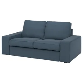 IKEA KIVIK КИВИК, чехол на 2-местный диван, Окрашенный в синий цвет 105.171.87 фото