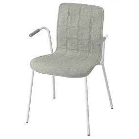 IKEA LÄKTARE ЛЕКТАРЕ, крісло для конференцій, світло-зелений/білий 495.032.45 фото