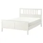 IKEA HEMNES ХЕМНЕС, каркас ліжка, біла пляма / Лейрсунд, 160x200 см 590.197.95 фото