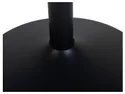 Стол круглый шпонированный BRW Graus, 110 см, черный BLACK фото thumb №3