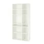 IKEA VIHALS ВИХАЛС, стеллаж с 10 полками, белый, 95x37x200 см 704.832.74 фото