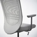 IKEA FLINTAN ФЛІНТАН, офісний стілець із підлокітниками, Дісерод сірий 795.728.45 фото thumb №5