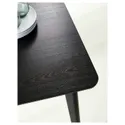 IKEA LISABO ЛИСАБО, стол, черный, 88x78 см 605.637.80 фото thumb №5