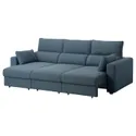 IKEA ESKILSTUNA ЭСКИЛЬСТУНА, 3-местный диван, Окрашенный в синий цвет 795.201.87 фото thumb №2