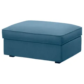 IKEA KIVIK КИВИК, табурет для ног с ящ д/хрн, Талмира голубая 394.847.99 фото
