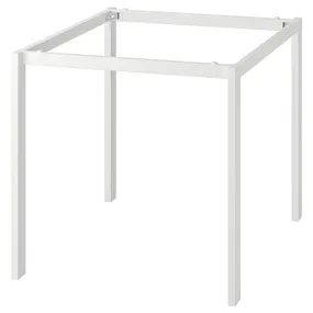 IKEA MELLTORP МЕЛЬТОРП, рама стола, білий, 75x75 см 502.801.02 фото