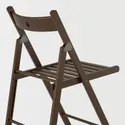 IKEA FRÖSVI ФРЁСВИ, стул складной, коричневый 405.343.26 фото thumb №3