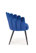 Кухонный стул HALMAR K410 темно-синий фото thumb №3