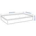 IKEA HARVMATTA ХАРВМАТТА, коробка з кришкою, антрацит, 24x35x6 см 305.553.00 фото thumb №8