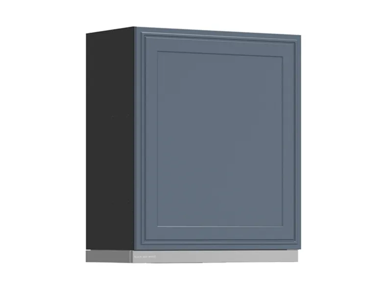 BRW Кухонна шафа Verdi 60 см з витяжкою зліва містик матовий, чорний/таємничий матовий CA/MIM/IX фото №2
