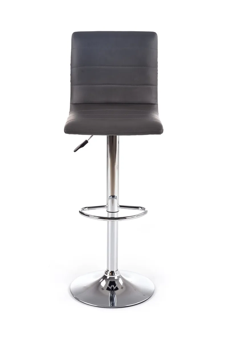Барный стул HALMAR H21, экокожа: серый фото №3