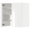 IKEA METOD МЕТОД, настінн шаф д / витяжки з полиц / дверц, білий / Ringhult світло-сірий, 60x60 см 495.052.68 фото thumb №1