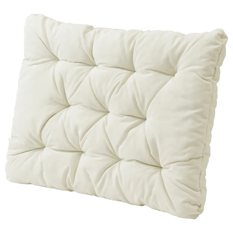 IKEA KUDDARNA КУДДАРНА, подушка для спинки, вулична, бежевий, 62x44 см 404.110.47 фото №1