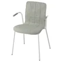 IKEA LÄKTARE ЛЕКТАРЕ, крісло для конференцій, світло-зелений/білий 495.032.45 фото thumb №1