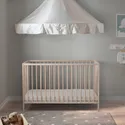 IKEA SNIGLAR СНІГЛАР, ліжко для немовлят, бук, 60x120 см 302.485.37 фото thumb №3