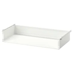 IKEA HJÄLPA ХЭЛПА, ящик без фронтальной панели, белый, 80x40 см 703.309.74 фото