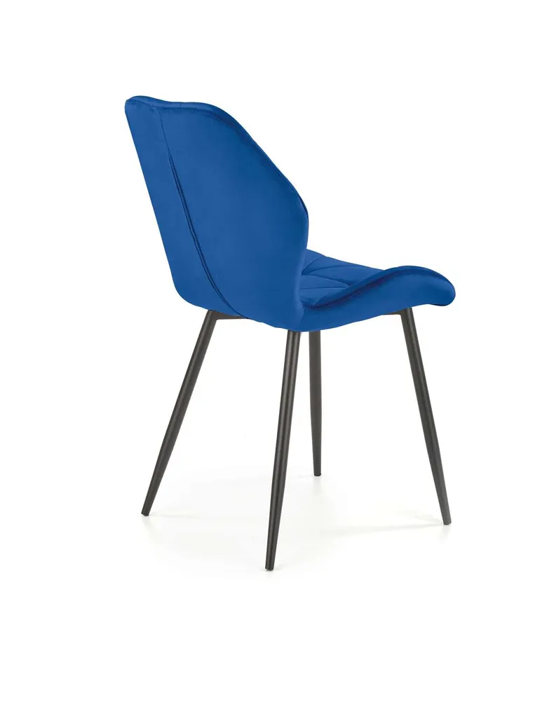 Кухонний стілець HALMAR K453 темно-синій фото №2