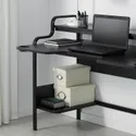 IKEA FREDDE ФРЕДДЕ, геймерський стіл, чорний, 140x74x73 см 104.960.62 фото thumb №5