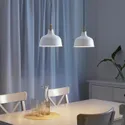 IKEA RANARP РАНАРП, підвісний світильник, кремово-білий, 23 см 103.909.61 фото thumb №2