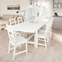 IKEA NORDVIKEN НОРДВИКЕН, раздвижной стол, белый, 210 / 289x105 см 403.687.13 фото thumb №3