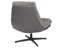 Кресло мягкое поворотное SIGNAL FELICIA RAVEN, ткань: серый фото thumb №4