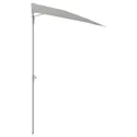 IKEA LILLEÖ ЛИЛЛЕО, зонт от солнца, серый, 150x100 см 105.046.32 фото thumb №1