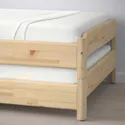 IKEA UTÅKER УТОКЕР, штабелируемые кровати с 2 матрасами, сосна / лиственная древесина, 80x200 см 995.215.10 фото thumb №10