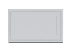 BRW Верхня кухонна шафа Verdi 60 см перекидна світло-сіра матова, гренола сірий/світло-сірий матовий FL_GO_60/36_O-SZG/JSZM фото