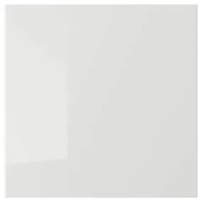 IKEA RINGHULT РІНГХУЛЬТ, дверцята, глянцевий світло-сірий, 40x40 см 803.271.36 фото