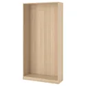 IKEA PAX ПАКС, каркас гардероба, белый крашеный дуб, 100x35x201 см 302.734.09 фото thumb №1