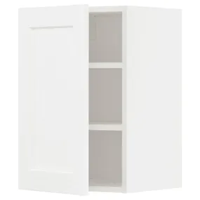 IKEA METOD МЕТОД, шафа навісна із полицями, білий Енкопінг / білий імітація дерева, 40x60 см 194.734.57 фото