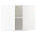 IKEA METOD МЕТОД, верхня шафа для холодильн / мороз кам, білий / ВОКСТОРП глянцевий / білий, 60x60 см 794.642.28 фото thumb №1