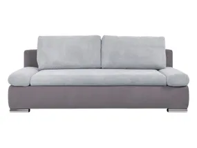 BRW тримісний диван Game розкладний з велюровим ящиком для зберігання сірого кольору, Онега 8 Сірий / Трійця 33 Сірий SO3-GAME-LX_3DL-G2_BA4202 фото