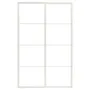 IKEA PAX ПАКС, пара рам для розс дверцят із рейкою, білий, 150x236 см 004.581.88 фото