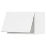 IKEA METOD МЕТОД, навісна шафа з нат мех відкривання, білий Енкопінг / білий імітація дерева, 60x40 см 494.734.89 фото