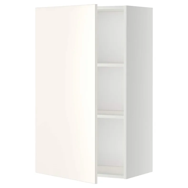 IKEA METOD МЕТОД, навесной шкаф с полками, белый / белый, 60x100 см 294.571.69 фото №1