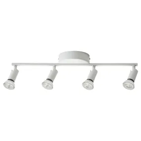 IKEA KRUSNATE КРУНАТЕ, стельовий точковий світильн, 4лампи, білий 705.641.90 фото