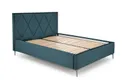 Узголів'я ліжка HALMAR MODULO W4 160 см темно-зеленого кольору. Моноліт 37 фото thumb №2