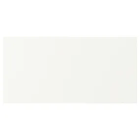 IKEA VALLSTENA ВАЛЛЬСТЕНА, фронтальна панель шухляди, білий, 40x20 см 105.416.96 фото