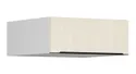 BRW Наклонный кухонный шкаф Sole L6 60 см магнолия жемчуг, альпийский белый/жемчуг магнолии FM_NO_60/23_O-BAL/MAPE фото thumb №2
