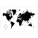IKEA BILD БІЛЬД, постер, карта світу, 91x61 см 104.422.67 фото thumb №1