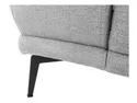 BRW Правый угловой диван Prince без спальной функции и ящика для хранения синель серый, Пятно 2 NA-PRINCE-2_L-GA_BC0E19 фото thumb №5