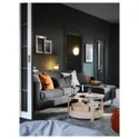 IKEA PÄRUP ПЕРУП, 3-місний диван із кушеткою, ГУННАРЕД темно-сірий 393.898.39 фото thumb №2