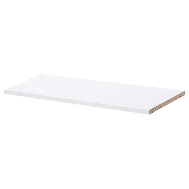 IKEA BILLY БІЛЛІ, додаткова полиця, білий, 76x38 см 204.019.35 фото №1