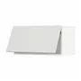 IKEA METOD МЕТОД, навісна шафа з нат мех відкривання, білий / стенсундський білий, 80x40 см 394.092.53 фото