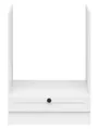 BRW Духова шафа Junona Line 60 см вбудована в кухонну шафу білого кольору, білий DPK/60/82_BBL-BI/BI фото