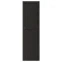 IKEA LERHYTTAN ЛЕРХЮТТАН, дверь, чёрный цвет, 40x140 см 903.560.53 фото thumb №1
