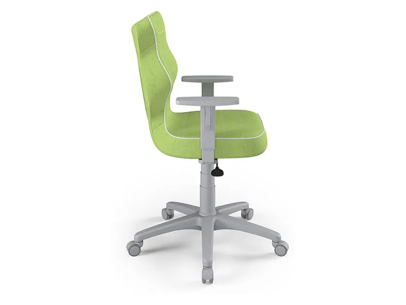BRW Молодежное вращающееся кресло зеленого цвета размер 6 OBR_DUO_SZARY_ROZM.6_VISTO_05 фото №2