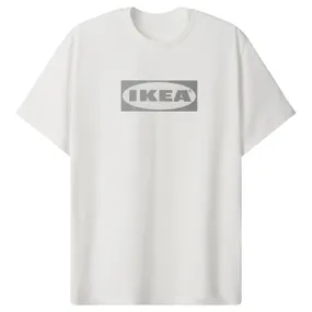 IKEA AURTIENDE, Футболка., білий, L/XL 205.789.53 фото